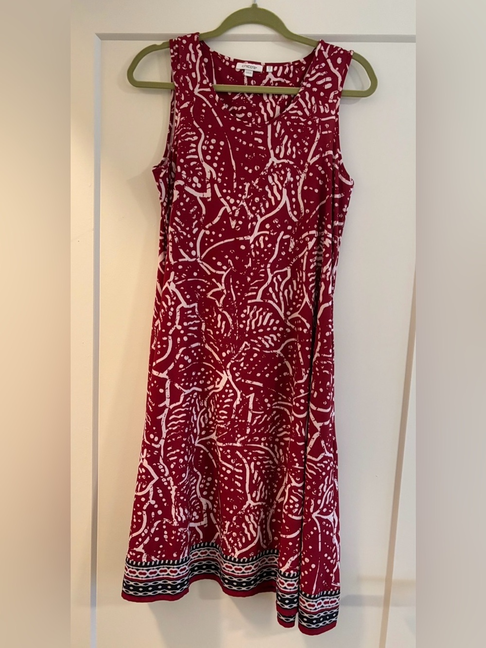 Chicos Zenergy Lightweight MIDI dress